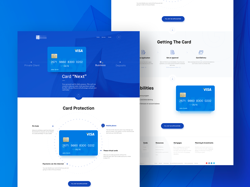 Banking Landing Page